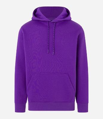 Blusão Fechado Comfort em Moletom com Capuz