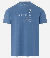 Camiseta Comfort em Algodão com Estampa Lettering - 1