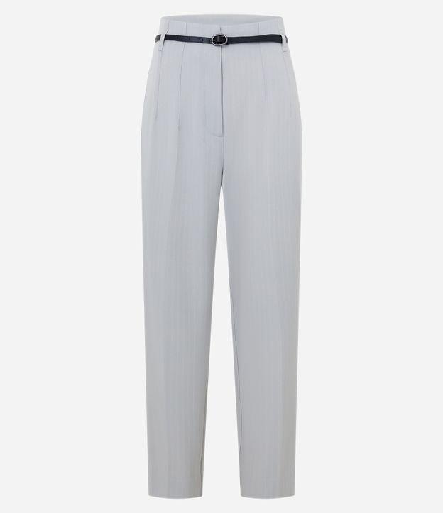 Calça Cenoura Alfaiatada com Cinto Fivela - 1