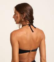 Biquíni Top Bandeau Em Microfibra Com Detalhe De Nó - 2