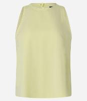 Blusa em Sarja sem Manga e com Fechamento Gota - 1