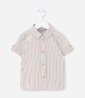 Camisa Infantil com Estampa Listrada - Tam 1 a 4 Anos - 1