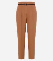 Calça Cenoura Alfaiatada com Cinto Fivela - 1