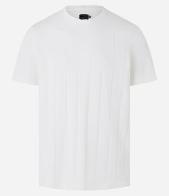 Camiseta Slim Básica com Textura