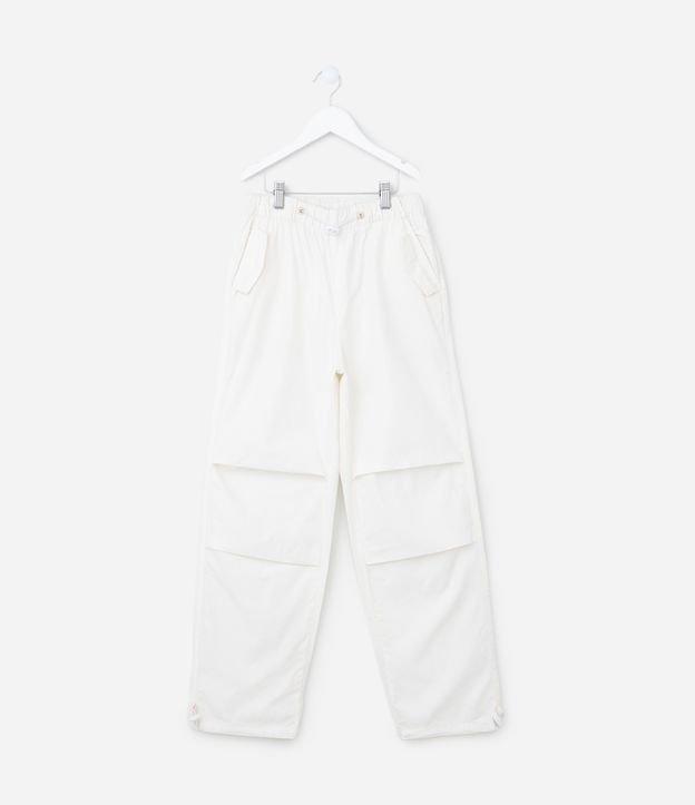 Calça Parachute Infantil com Detalhe no Joelho - Tam 5 a 14 anos - 1