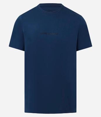 Camiseta Comfort em Algodão com Estampa Lettering em Alto Relevo