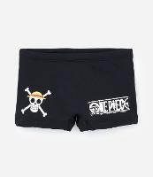 Sunga Boxer Infantil com Estampa One Piece - Tam 5 a 14 Anos - 1