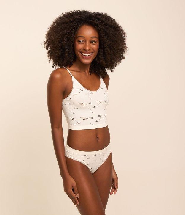 Kit 02 Calcinhas Biquíni Seamless com Textura - 1