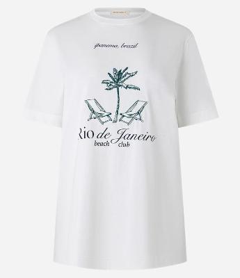 Camiseta em Algodão Estampa Rio de Janeiro Beach Club