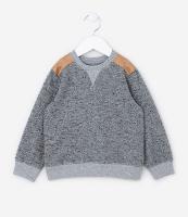 Blusão Infantil em Moletom com Forro Quentinho - Tam 1 a 5 Anos - 1