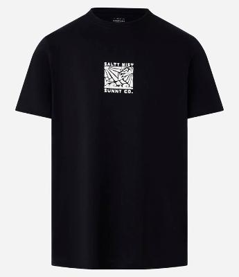 Camiseta Comfort em Algodão com Estampa Salty Mist