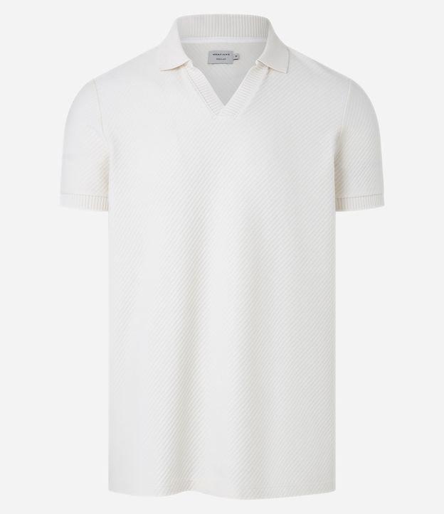 Camisa Polo Comfort em Algodão com Textura - 1