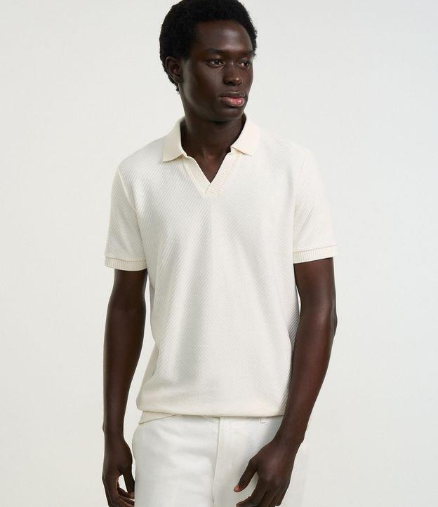 Camisa Polo Comfort em Algodão com Textura - 2