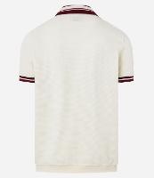 Camisa Polo Comfort com Detalhes Contrastantes e Estampa de Brasão - 1