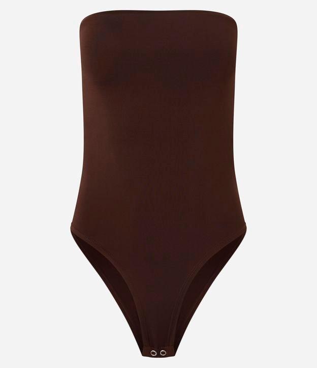 Body Microfibra com Decote Tomara que Caia - 1