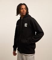 Casaco em Moletom com Estampa Lettering e Capuz - 2