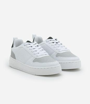 Tênis Infantil em PU com Recortes - Tam 28 ao 36