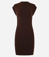 Vestido Curto em Algodão com Golinha Alta - 1