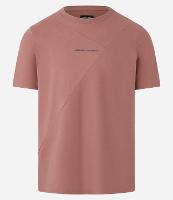 Camiseta em Algodão com Estampa Lettering Recortes e Textura - 1