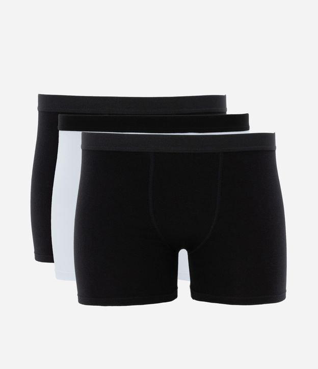 Kit 03 Cuecas Boxer em Algodão - 1
