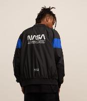 Jaqueta Bomber em Microfibra com Estampa NASA - 2