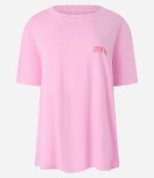 Camiseta Oversized Esportiva Estampa Gym Girl - 1