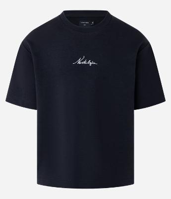 Camiseta Boxy em Algodão com Estampa Nostalgia