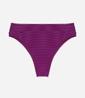 Biquíni hot Pants Asa Delta em Microfibra com Textura Canelada - 1