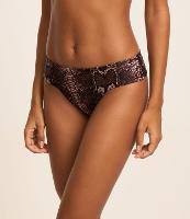 Biquíni Calcinha em Microfibra com Estampa de Cobra - 2