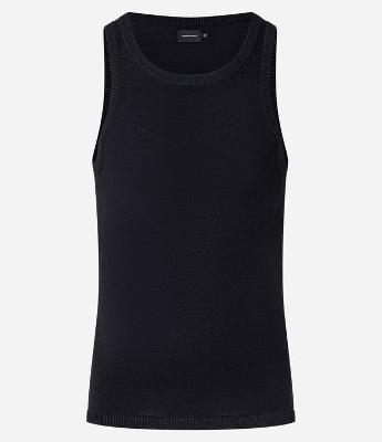 Regata Slim em Tricô com Textura