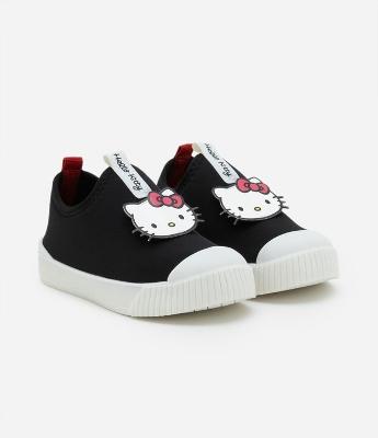 Tênis Calce Fácil Infantil com Patch Hello Kitty - Tam 20 a 27