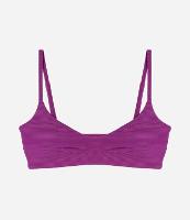 Biquíni Top Camisetinha em Microfibra com Textura Canelada - 1