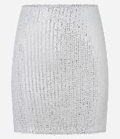 Saia Curta em Paetê Metalizado - 1