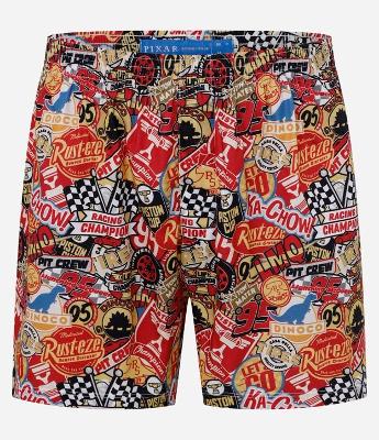 Cueca Samba Canção em Tricoline com Estampa de Carros