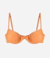 Biquíni Top Meia Taça em Microfibra com Textura Canelada - 1