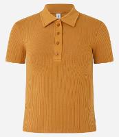 Blusa em Ribana com Gola Polo - 1