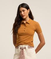 Blusa em Ribana com Gola Polo - 2