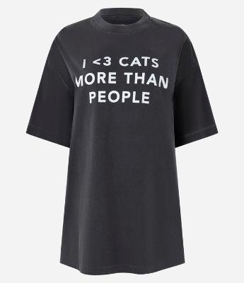 Blusa de Pijama Manga Curta com Lettering