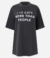 Blusa de Pijama Manga Curta com Lettering - 1