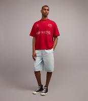 Bermuda Baggy em Jeans com Cós Elástico - 2