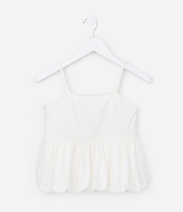 Regata Balonê Infantil de Alças Finas - Tam 5 a 14 Anos - 1