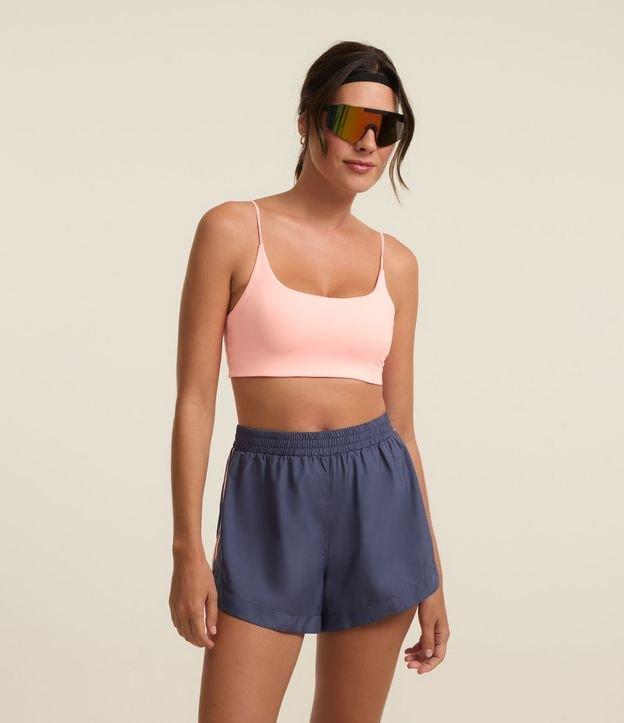 Short Runner Esportivo com Listras Laterais - 2