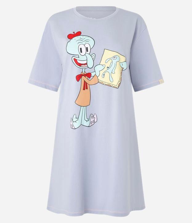 Camisola em Algodão com Estampa do Lula Molusco - 1