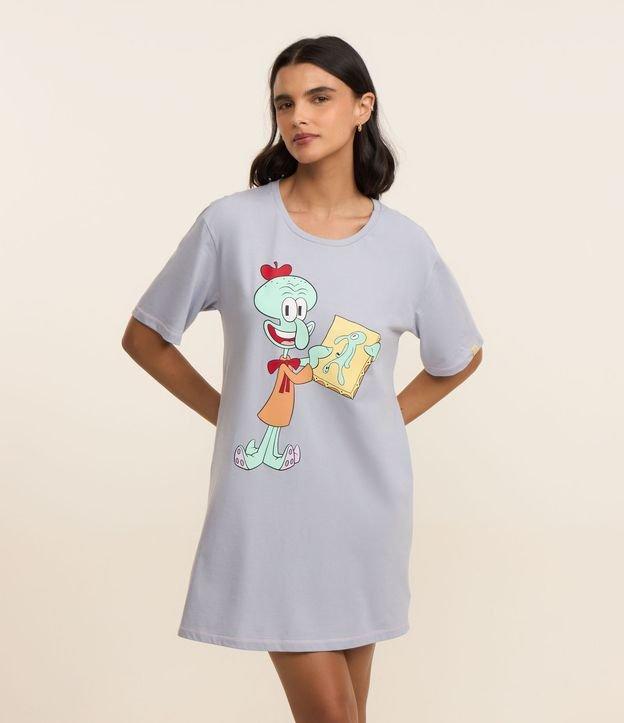 Camisola em Algodão com Estampa do Lula Molusco - 2