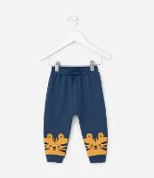 Calça Infantil Quentinha com Estampa Tigrinho - Tam 0 a 18 meses - 1