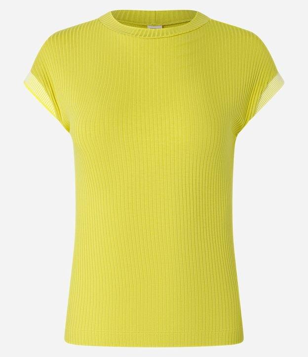 Blusa Sem Manga em Viscose com Cava Listrada - 1