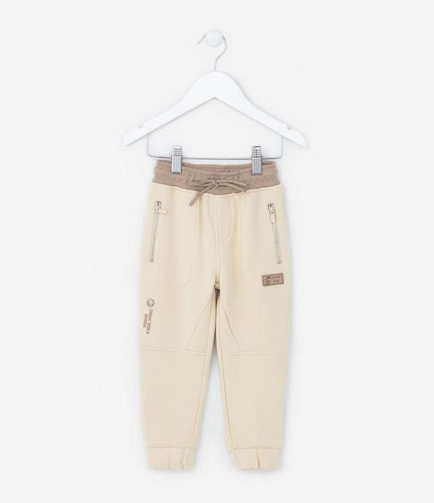 Calça Infantil com Bolsos e Estampa Jurassic World - Tam 1 a 5 Anos - 2
