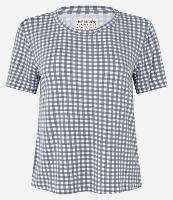 Blusa de Pijama em Viscose com Estampa Xadrez - 1