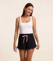 Short de Pijama em Viscose Com Laço Contrastante - 2