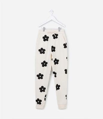 Calça Jogger Infantil em Moletom com Forro Fleece - Tam 5 a 14 Anos